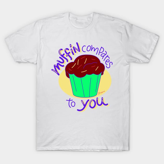 Muffin T-Shirt by LibrosBOOKtique